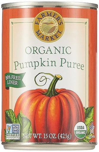 Organic Pumpkin Puree 15oz