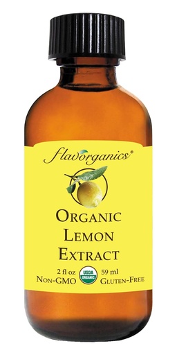 Lemon Extract Organic 2oz