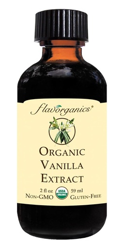 Vanilla Extract 100% Organic 2oz