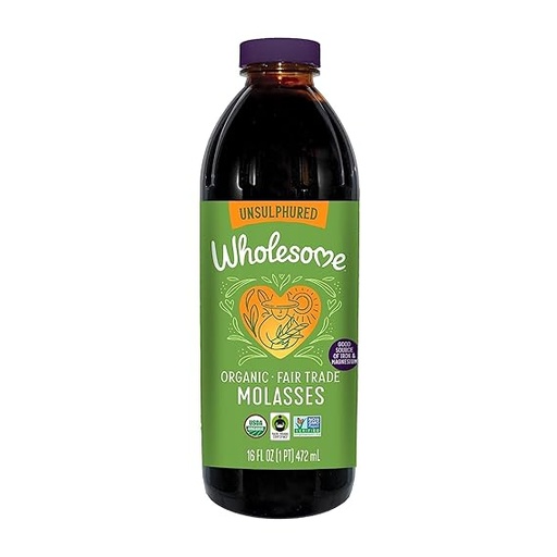 Organic Black Molasses Unsulphured 16oz
