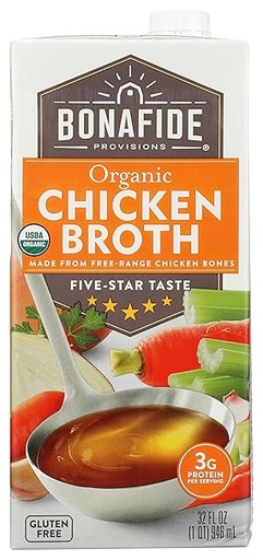 Organic Chicken Bone Broth 32oz