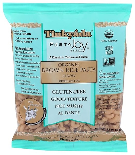 Brown Rice Elbows Organic 12oz