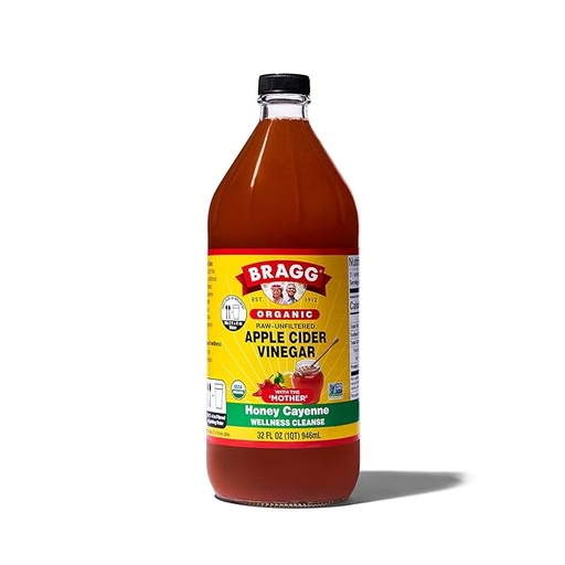 Organic Apple Cider Vinegar Honey Cayenne Cleanse 32oz