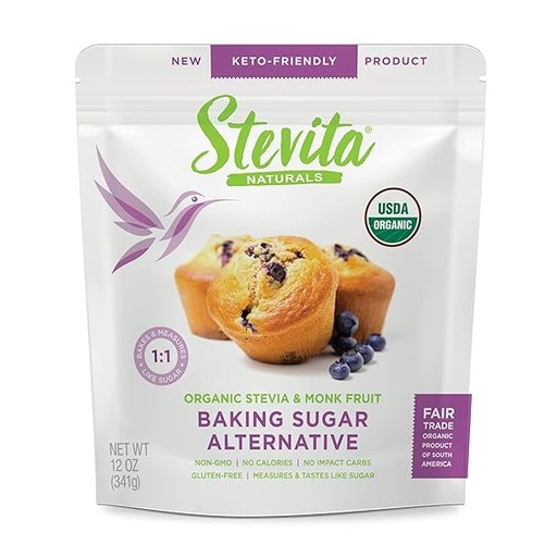 Organic stevia & Monkfruit 12oz