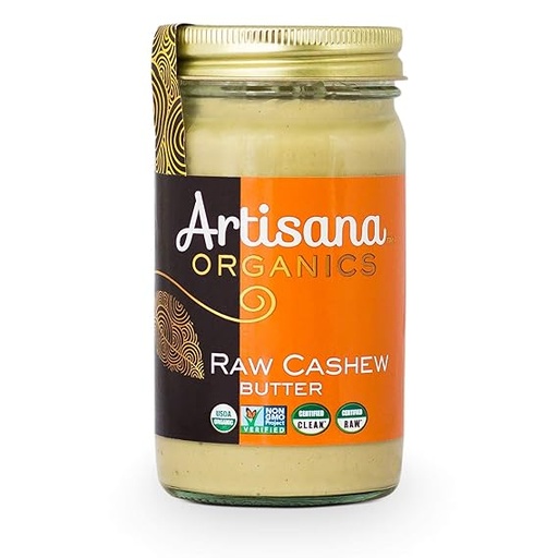 Raw Cashew Nut Butter Organic 14oz