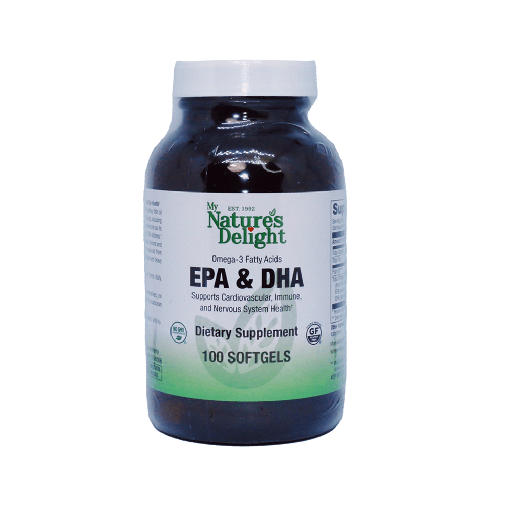 EPA & DHA Omega-3 Fatty Acids - 100 Softgels