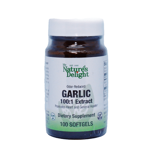 Garlic 500 mg Odor-Reduced - 100 Softgels