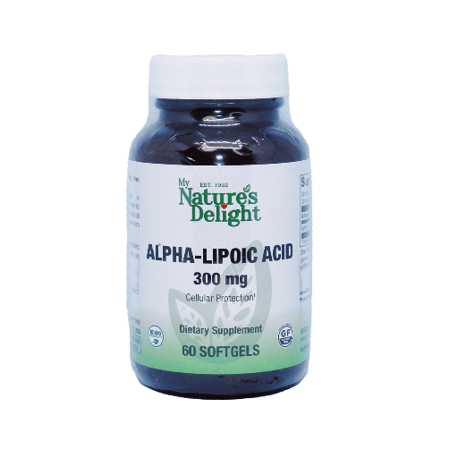 Alpha-Lipoic Acid 300 mg - 60 Softgels - ALA