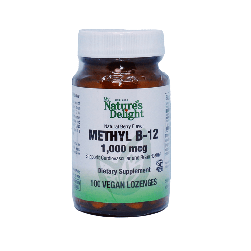 Methyl B12 1,000 mcg - Natural Berry Flavor - 100 Veg Lozenge