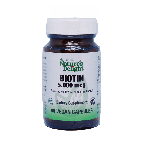 Biotin 5,000 mcg - 60 Veg Caps