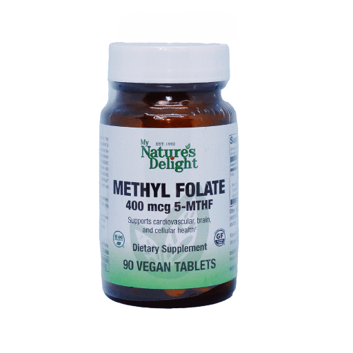 Methyl Folate 400 mcg 5-MTHF - 90 Vegan Tabs