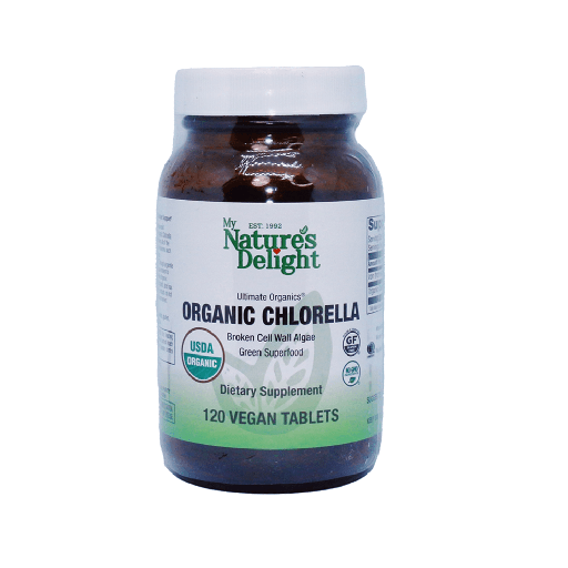 Organic Chlorella - 120 Vegan Tabs