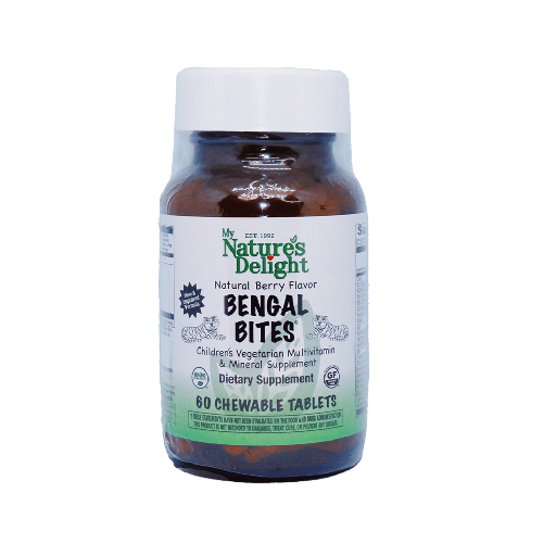 Bengal Bites Children's - 60 Chewable Tabs - Natural Berry Flavor