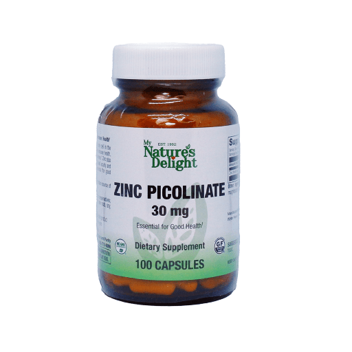 Zinc Picolinate 30mg - 100 Caps