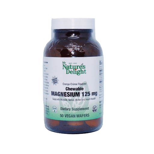 Chewable Magnesium 125 mg - 50 Vegan Wafer