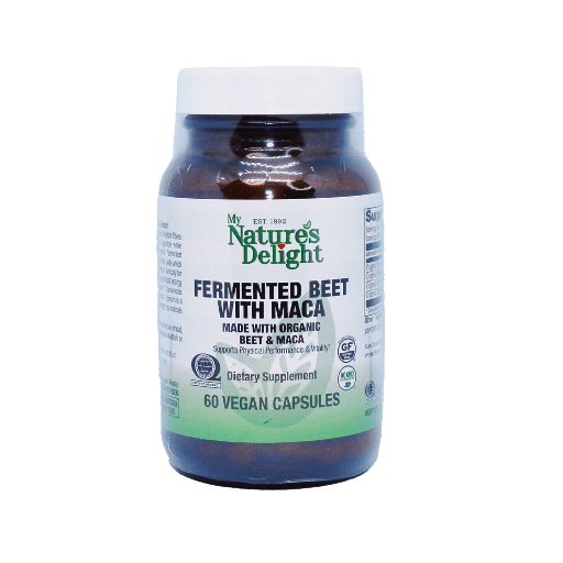 Fermented Beet with Maca - 60 Vegan Capsules