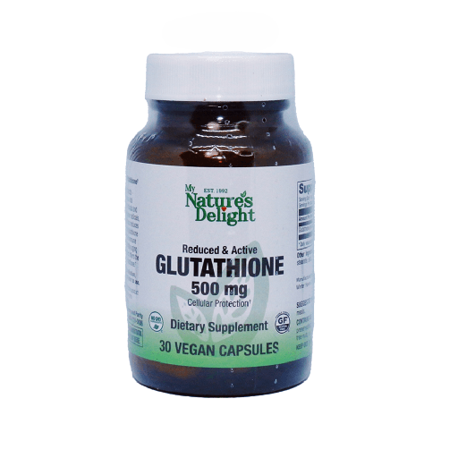 Glutathione 500 mg - Reduced & Active - 30 Vegan Caps